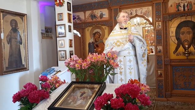 02.06.22 Партенит.Вознесение Господне Проповедь о.Никиты.