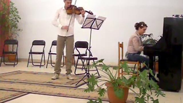 Matteos Kovacaj plays Arpeggione mvt 3 and Chaconne -Vitali