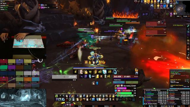 WoW Vault of the Incarnates Heroic | Dead | Pandaren Priest | Broodkeeper Kill | Healer POV