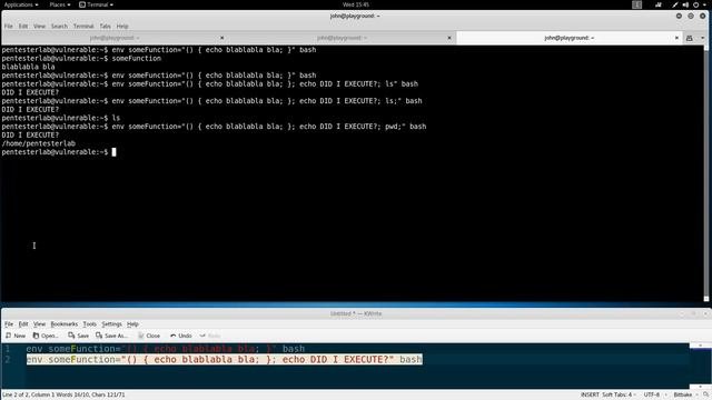 91. Shellshock Kali linux
