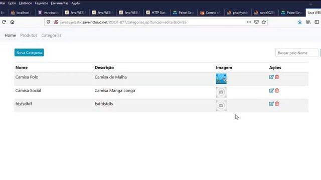 Java WEB Avançado - Aula 01 - JSP com Ajax e Mysql