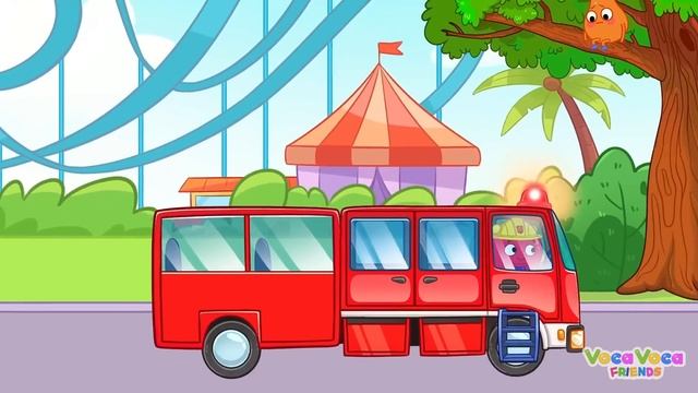 Shopping Cart Song ?? Super Baby Cars ??️ II Kids Songs by VocaVoca Friends ?