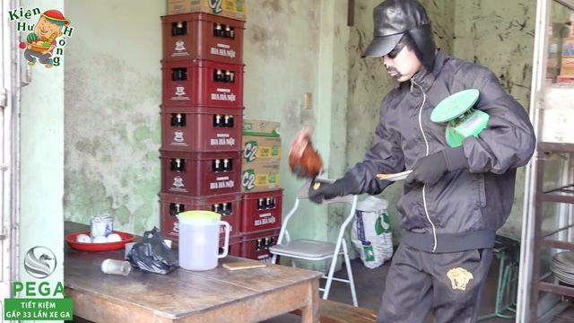 Giải Mã Thành Công Tóm Gọn Nhóm Người Ăn Xin Mặt Đen Bí Ẩn Cầm Đầu Gà Đi Xin Tiền - Kiên Hư Hỏng