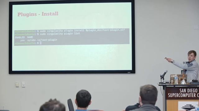 Talk - Singularity CRI & Singularity Plugin Support - Michael Bauer (Sylabs)