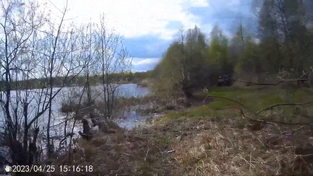 Начало сезона Линхай д400, за одно проверка стабилизации экшн камеры sjcam c200
