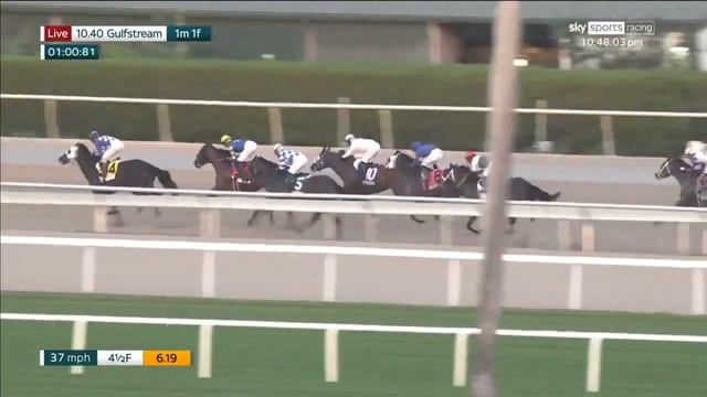 NATIONAL TREASURE powers to Pegasus World Cup glory!
