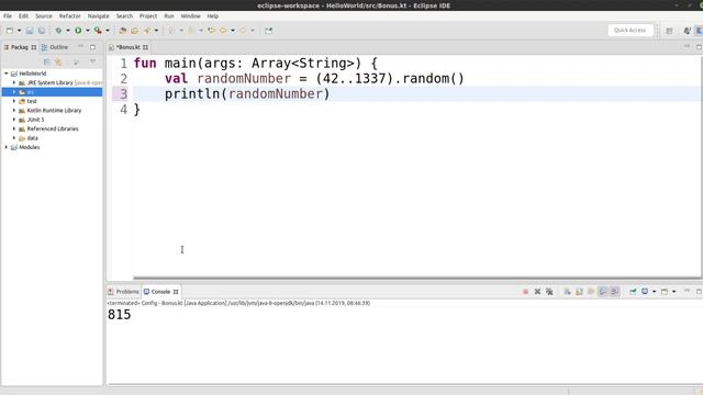 Kotlin für alle Tutorial #97 - Zufall