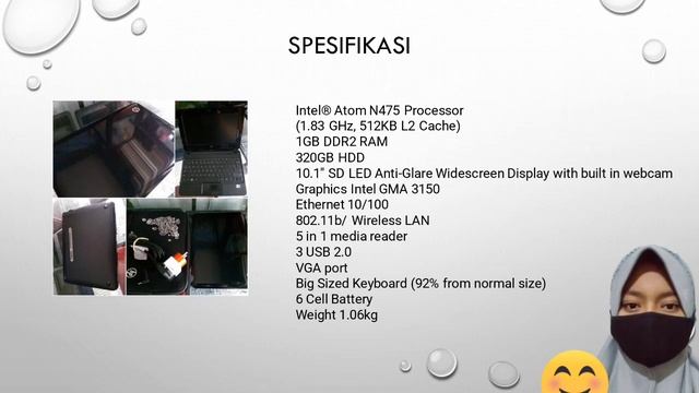 Review Netbook Hp Mini 110-3014 TU (Intel N4575 1.83 Ghz, Ram 1 Gb, Hdd 320 Gb)