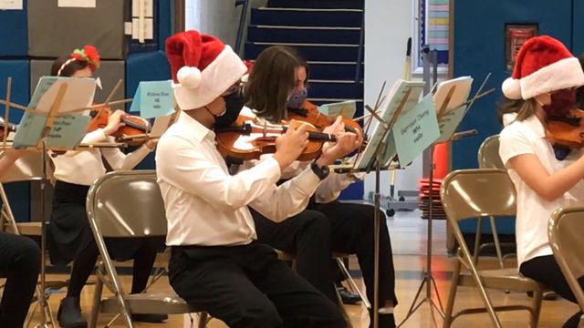 2021 Orchestra Winter Concert- D Major Scale (Pizzicato)