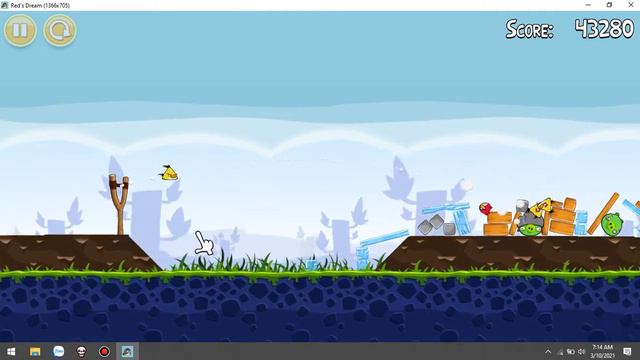 Angry birds red's dream by Loafio Gameplay