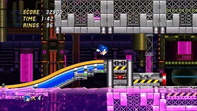 Sonic 2 HD (Прохождение Демо 2.0 без комментариев)
