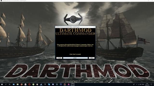 Установка мода Darthmod Ultimate Commander 7.0 на Empire: Total War