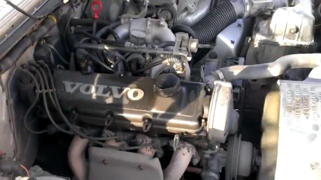 VOLVO 940GL. B230G работа двигателя