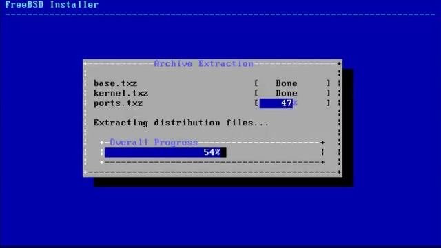Установка FreeBSD 10.1 amd64
