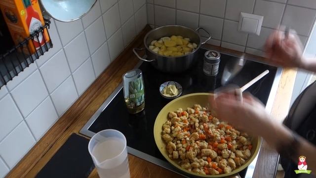 Bestes Rezept für Veganes Gulasch - Постный гуляш