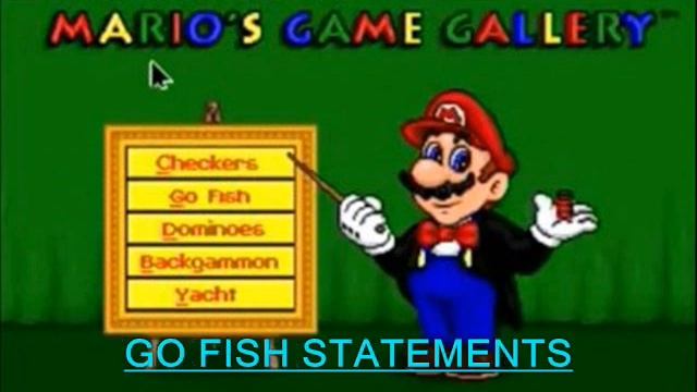 Marios Game Gallery Voice Clips AKA Marios FUNdamentals