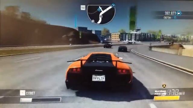 -ЛАМБОРДЖИНИ МУРСИАЛЕГО РАЗОГНАЛ ДО 334КМ/Ч -DRIVER SAN FRANCISCO @A13