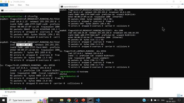 Ansible Set-Up - Using Vagrant based Ubuntu VMs
