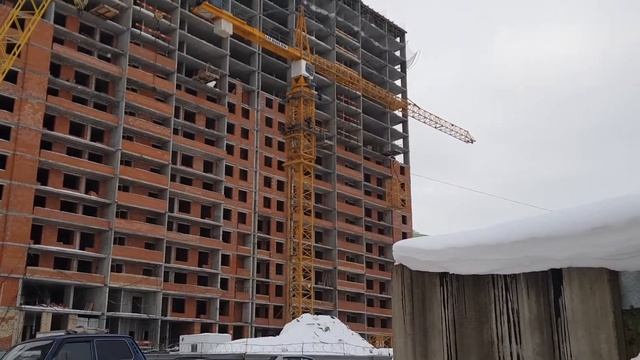 ЖК Черёмушки Уфа ход строительства 26.02.2019г