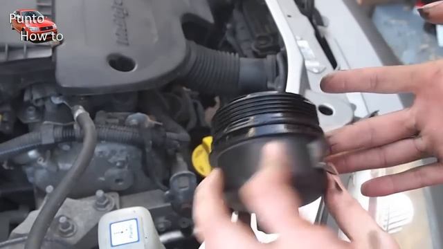 Fiat Punto Oil and Oil filter change 1.3 litre Multijet Diesel