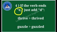 regular verb and irregular verb malayalam English Grammar Love and learn English Anil Mathew