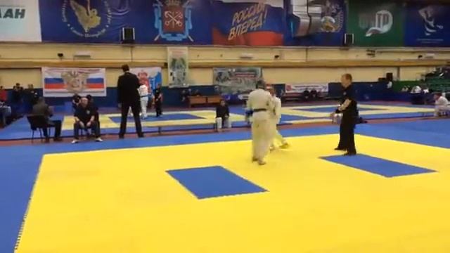 Роман Абрамян первый бой Санкт-Петербург 2016