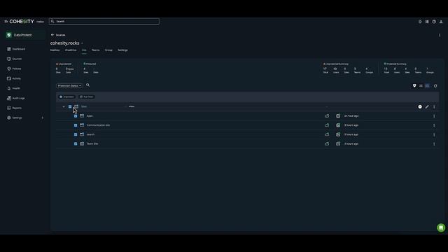 How to protect M365 workloads with Cohesity BaaS