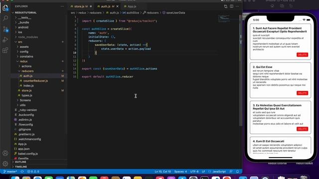 How to use redux toolkit in react native  reactnative  Intellect Developer    Gulsher Khan