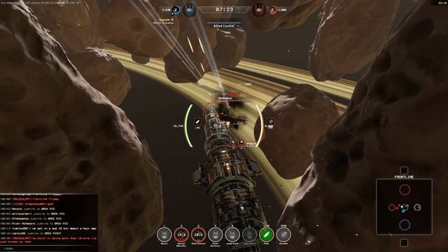 Fractured Space Gameplay - Frontline Fridays - Destroyer And Colossus