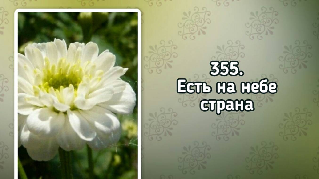 Гимны надежды 355 Есть на небе страна (-)