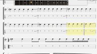 Black Sahara Diabolic Sacrifice BASS GUITAR TABLATURE