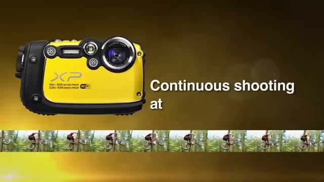 The new ultra-resilient XP200 digital camera with Wi-Fi