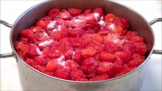 КОГДА ПОМИДОРОВ МНОГО- ПРИГОТОВЬТЕ ТАКУЮ ВКУСНЯШКУ НА ЗИМУ