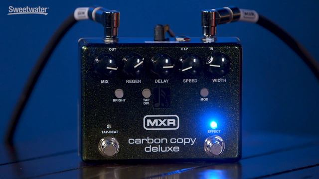 MXR Carbon Copy Deluxe Analog Delay Pedal Demo