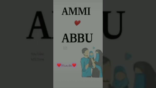 Yea sirf naam nahi brand hai(Ammi/Abbu) status video 🔥|MB Zone| #ammi #abbu