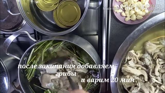 Самый быстрый рецепт грибов на зиму