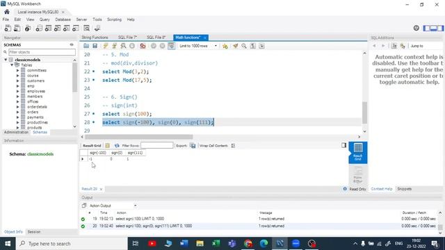 36. Math Functions in MySQL | Introduction to MySQL | For Beginners | Start Career in Data