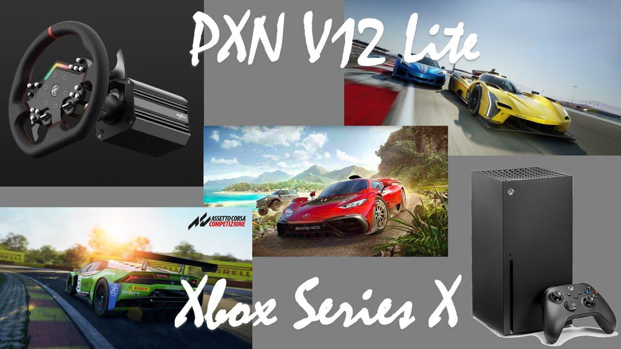 Нюансы подключения PXN V12 Lite к Xbox и пробный запуск разных игр.