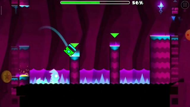 Прохождение уровня Viking Arena на      все монеты | Geometry Dash Meltdown?