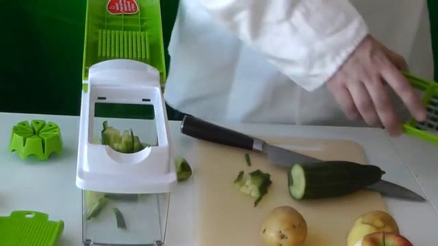 Овощерезка Nicer Dicer Plus Найсер Дайсер Плюс  Тест