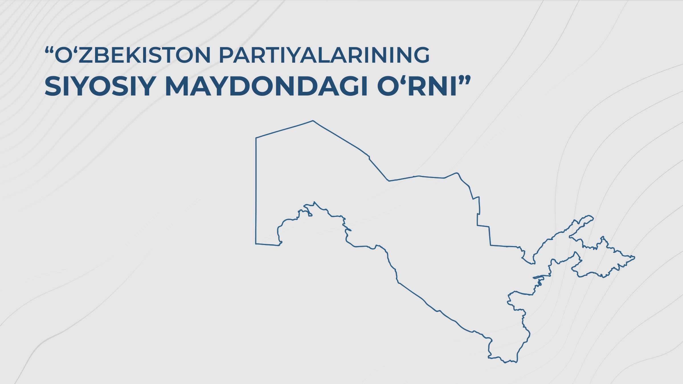 O'zbekiston partiyalarning siyosiy maydondagi o'rni
