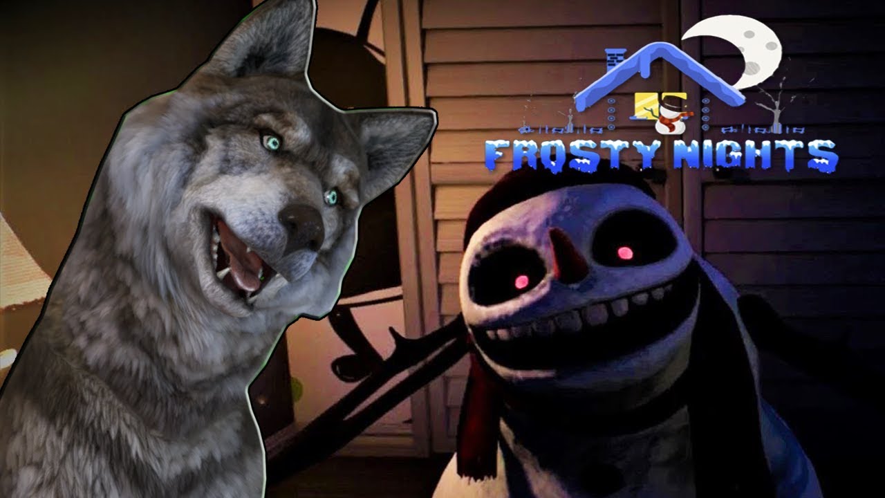 СНЕГОВИКИ МИЛАШКИ С ГОВОРЯЩИМ ВОЛКОМ В Frosty Nights - №1  ХОЛОДНАЯ НОЧЬ Horror Survival Game  #59