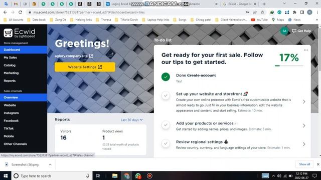 How To Use Ecwid For Beginners 2023 Tutorial ? Ecwid Tutorial to Create Your eCommerce in 10 Minute