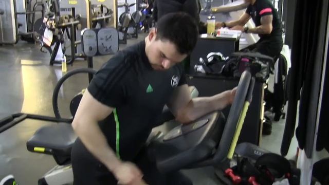 Étirements antérieurs Technogym