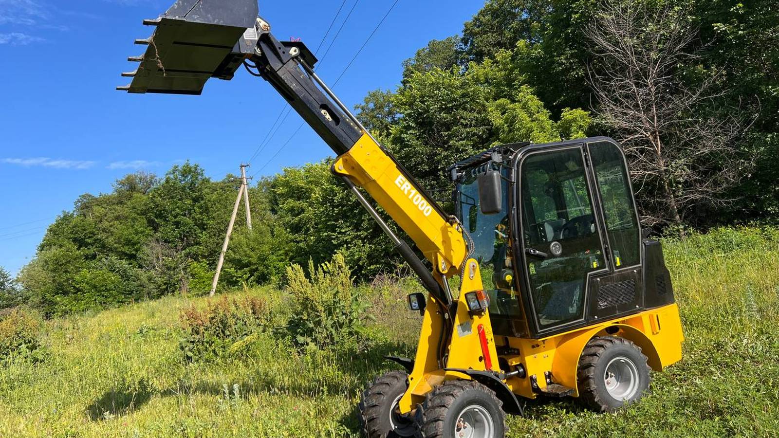 Телескопический погрузчик Sheng ER1000 (Everun) от компании Шенг.рф