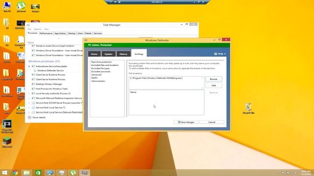 How To: Fix Antimalware Service Executable High Cpu Usage || Windows 8 (8.1) [FullHD]