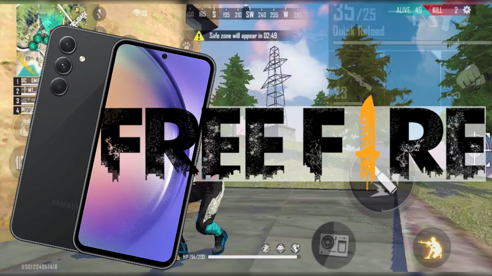 Cauvo capital обзор игры  Free Fire на Samsung Galaxy A54 5G