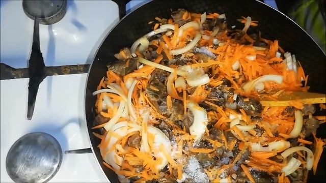 Готовим говяжье лёгкое Очень вкусное нежнейшее тающее во рту!!!