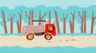 Мультик про машинки для малышей - Мультфильм про грузовик который потерял конфеты 🍬