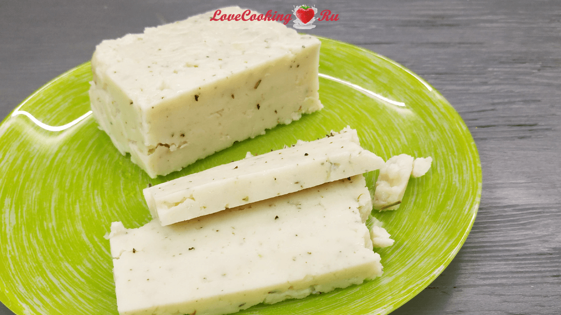 Постный сыр - простой рецепт нежного сыра